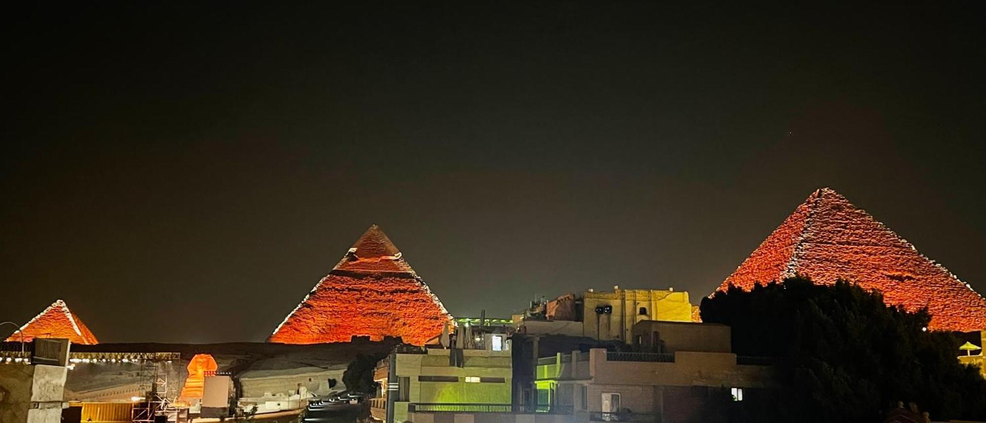 King Ali Pyramids View Inn Kafrat al Jabal Exterior photo