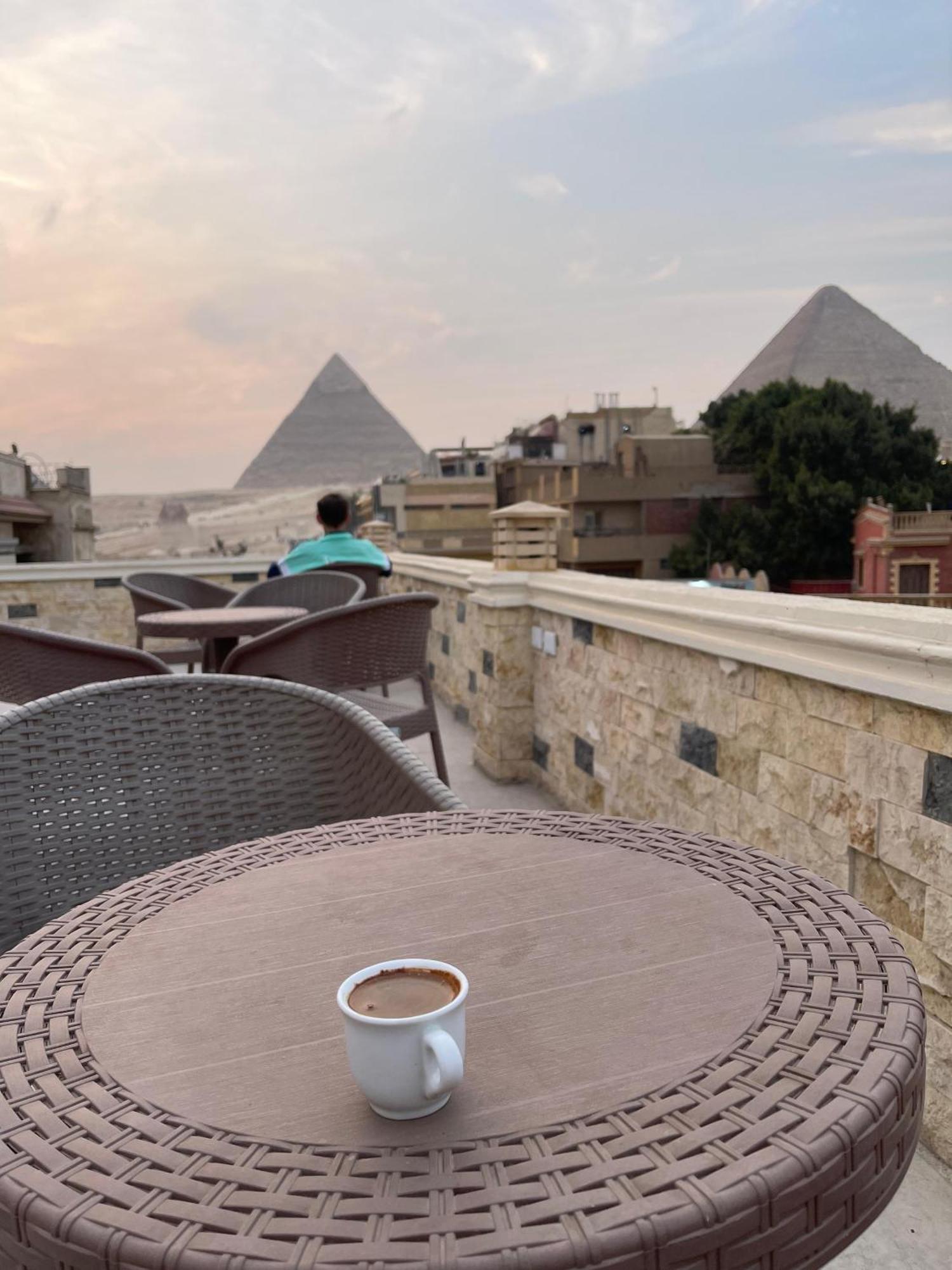 King Ali Pyramids View Inn Kafrat al Jabal Exterior photo